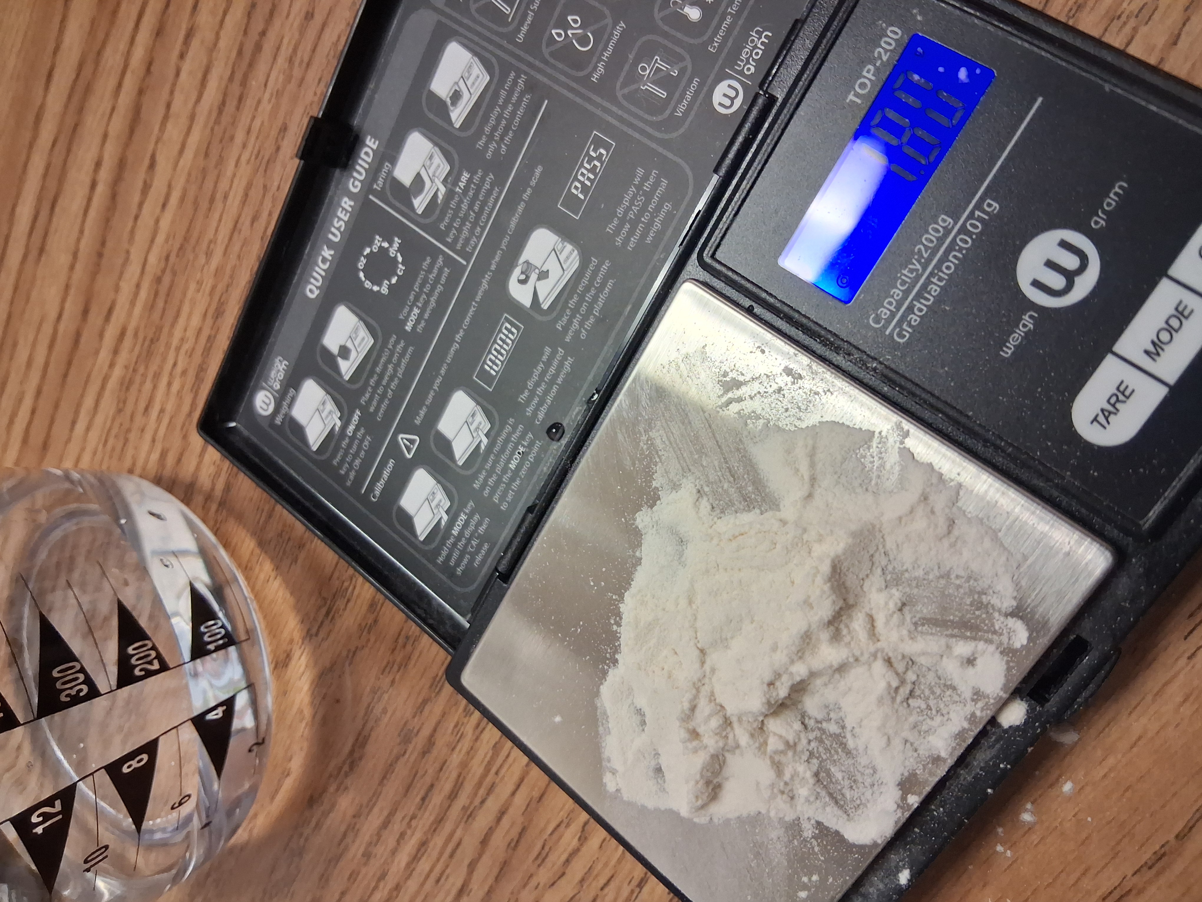 mesuring the sodium alginate