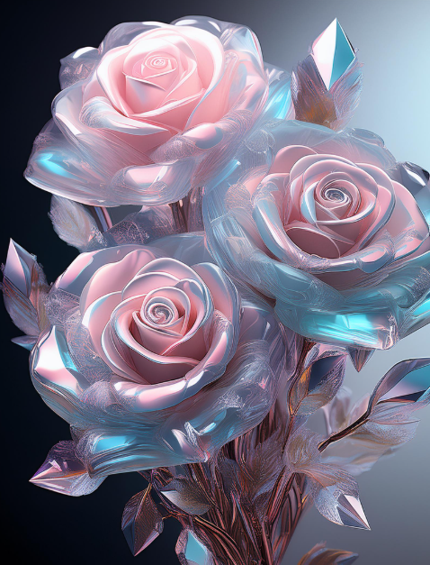 pink roses with a white and black wall in background